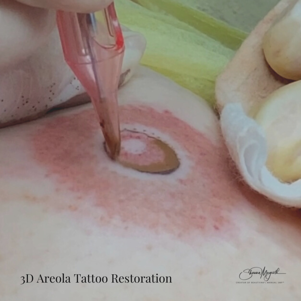 3D Areola Tattooing Permanent Make up
