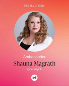 Perma Blend Ambassador Shauna Magrath